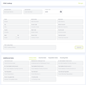 FFIEC Lookup - Lender Toolkit